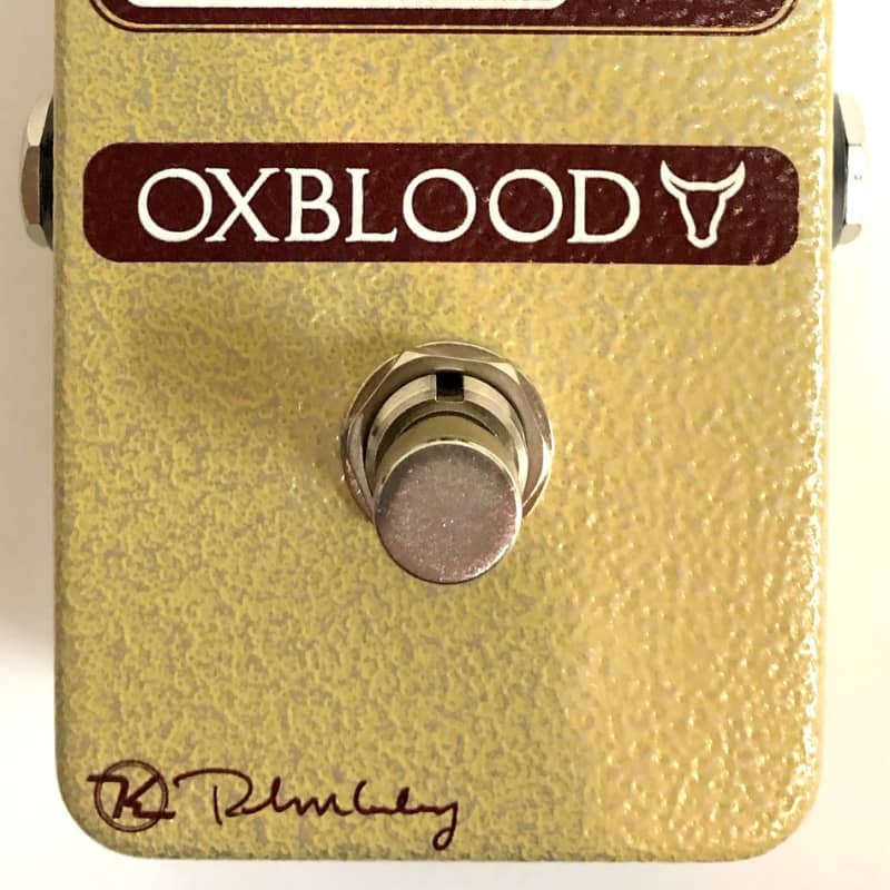 used 2010s Keeley Oxblood Overdrive Gold - Effect Pedal