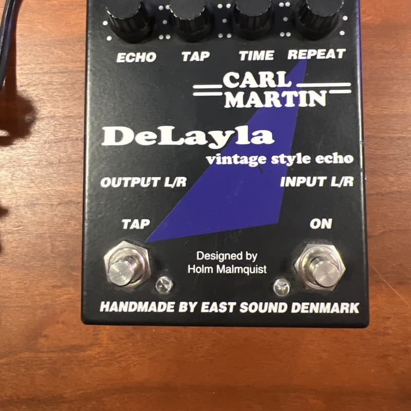 used 2000s Carl Martin DeLayla Black - Effect Pedal