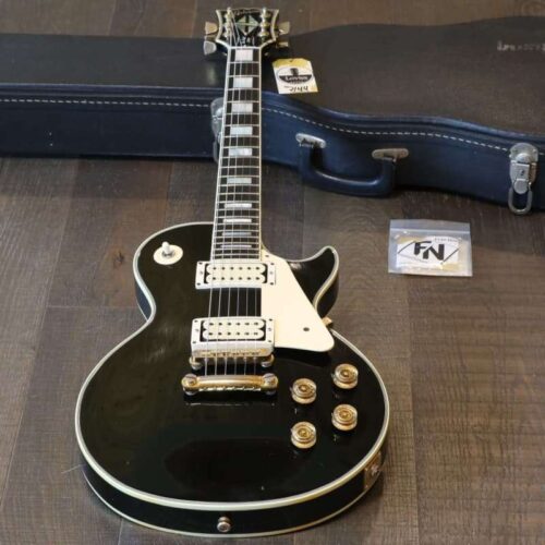 1976 Gibson Les Paul Custom Black Ebony -         Les Paul