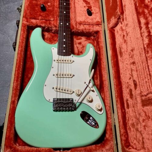 2017 Fender MIJ Hybrid 60s Stratocaster Surf Green -        Stratocaster