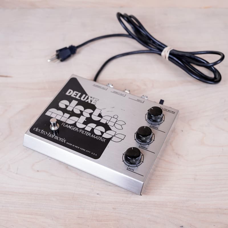 used 1999 Electro-Harmonix Deluxe Electric Mistress Reissue Silver - Effect Pedal