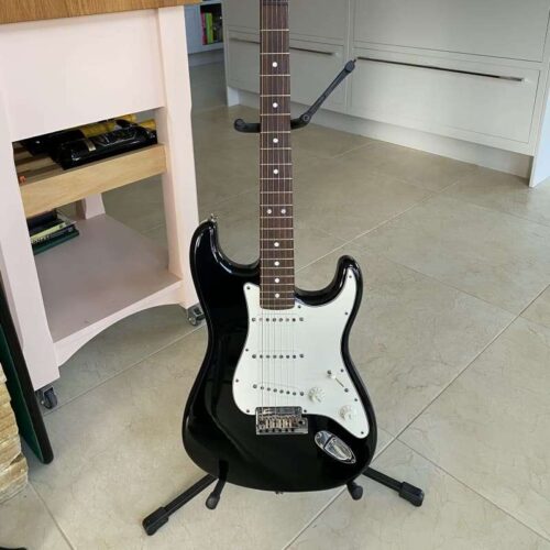 2014 Fender Custom Shop Stratocaster Proto Black with Rosewood... -       Custom Shop Stratocaster