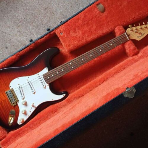 1996 Fender 50th Anniversary American Stratocaster Quilted Map... - £1350 used Guitar