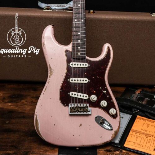 2022 Fender Stratocaster shell pink -        Stratocaster