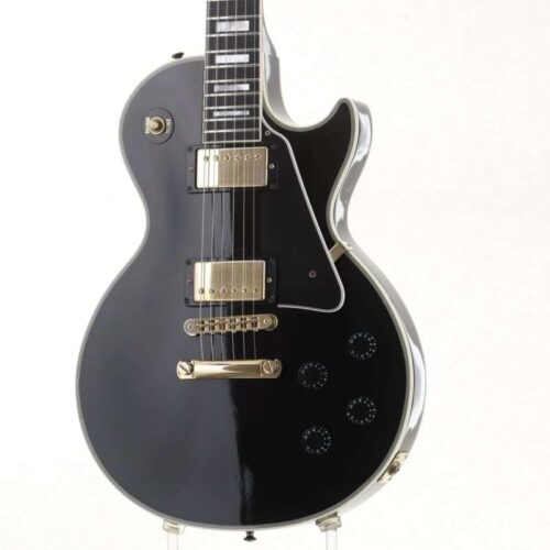 Gibson Les Paul Custom Ebony Black [SN CS104591] 4.285Kg -         Les Paul