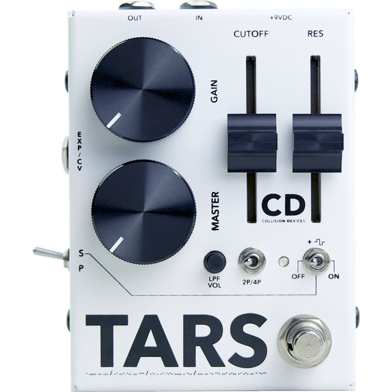 new Collision Devices Collision Devices TARS Fuzz Filter Pedal, Bl... - Effect Pedal