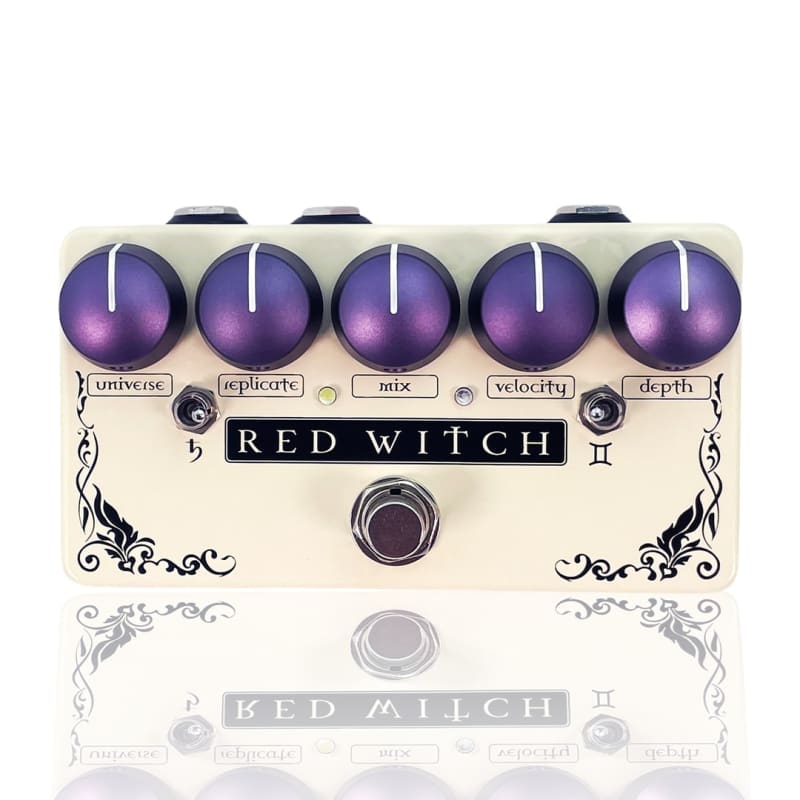 new 2022 Red Witch Binary Star White / Metallic Purple - Effect Pedal