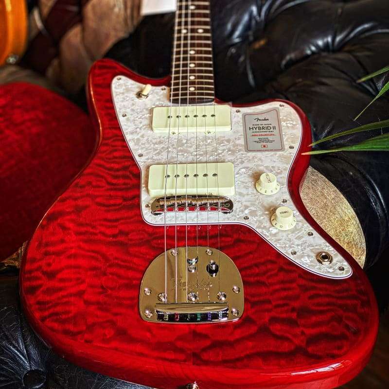 2024 Fender MIJ Hybrid ’60s Jazzmaster Quilted Red Beryl –        Jazzmaster