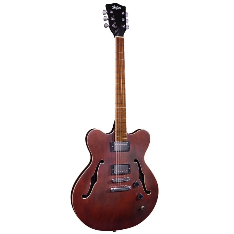 Hofner Verythin Electric Guitar - UK Exclusive Brown - £299 new Guitar