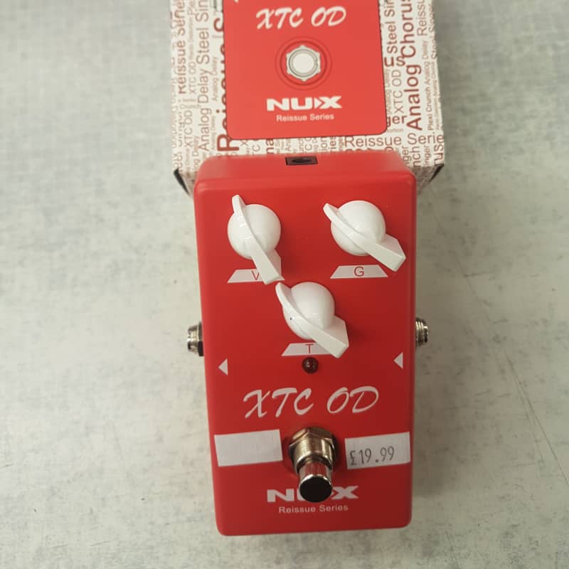 used NuX XTC OD Red - Effect Pedal