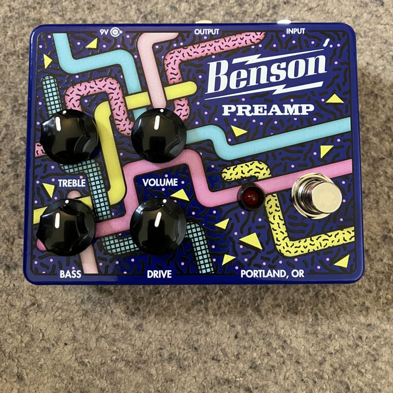 used 2018 - 2022 Benson Amps Preamp Pedal Complicated Pattern - Effect Pedal