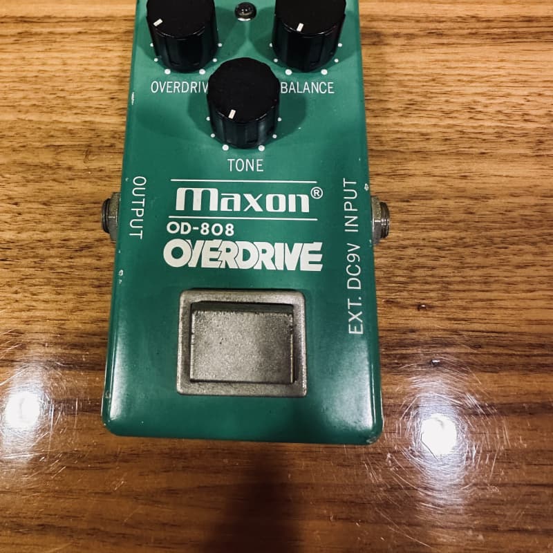 used 1979 - 1980 Maxon OD-808 Green - Effect Pedal