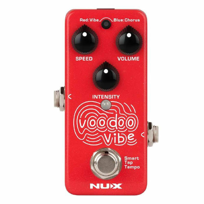 new NuX NU-X Vibe Mini Vibe/Chorus Effects Pedal (red) Voodoo - Effect Pedal