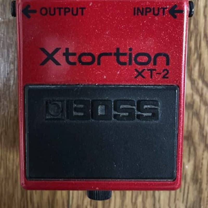 used Boss XT-2 Xtortion (Silver Label) Red - Effect Pedal