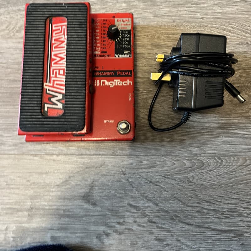 used 1990s DigiTech Whammy WH-1 Red - Effect Pedal