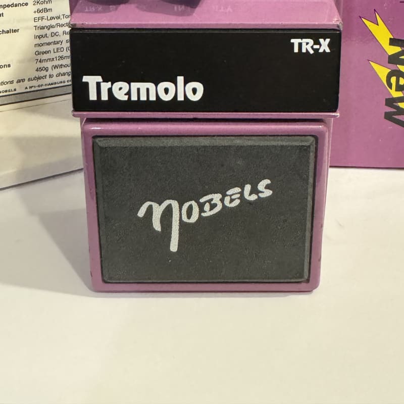 used Nobels TR-X Tremolo Purple - Effect Pedal