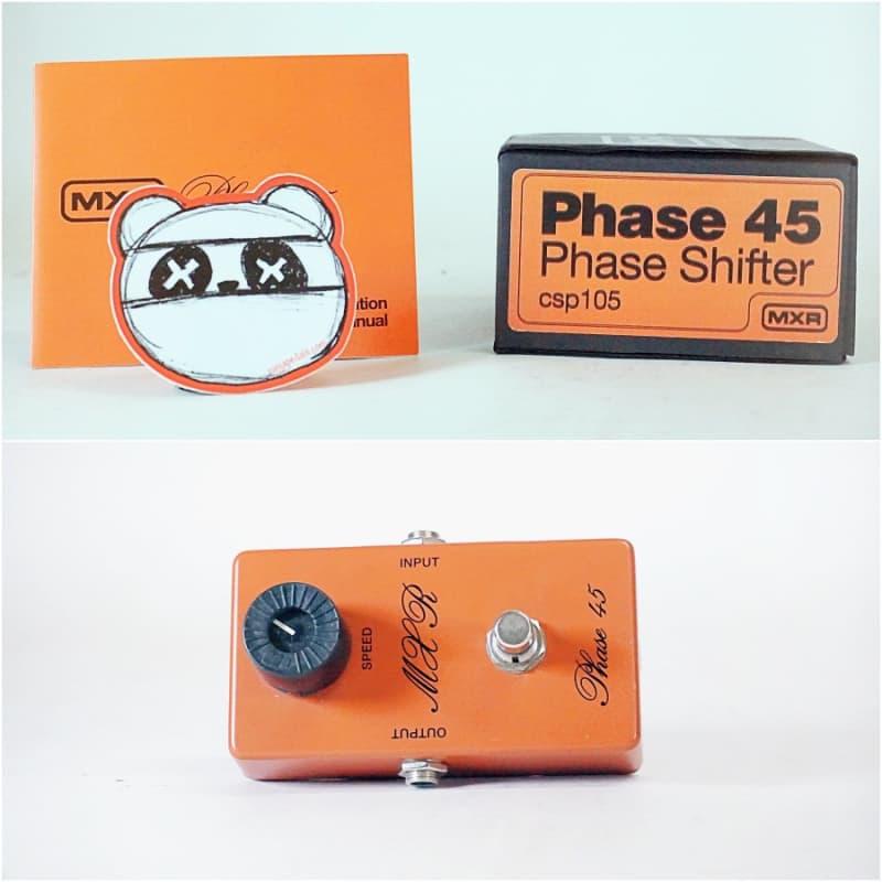 used 2011 MXR CSP105 ’75 Vintage Block Phase 45 Orange – Effect Pedal