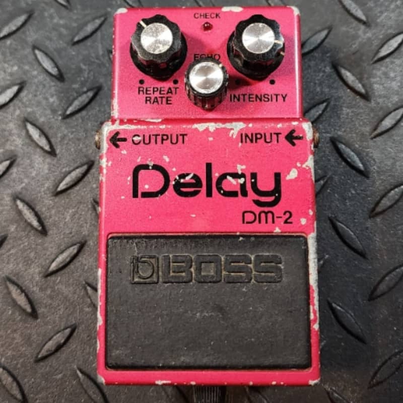 used 1981 - 1984 Boss DM-2 Delay (Black Label) Pink - Effect Pedal