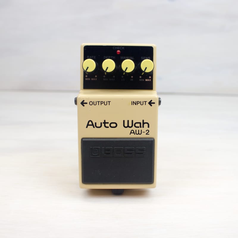 used 1991 - 1999 Boss AW-2 Auto Wah (Silver Label) Yellow - Effect Pedal