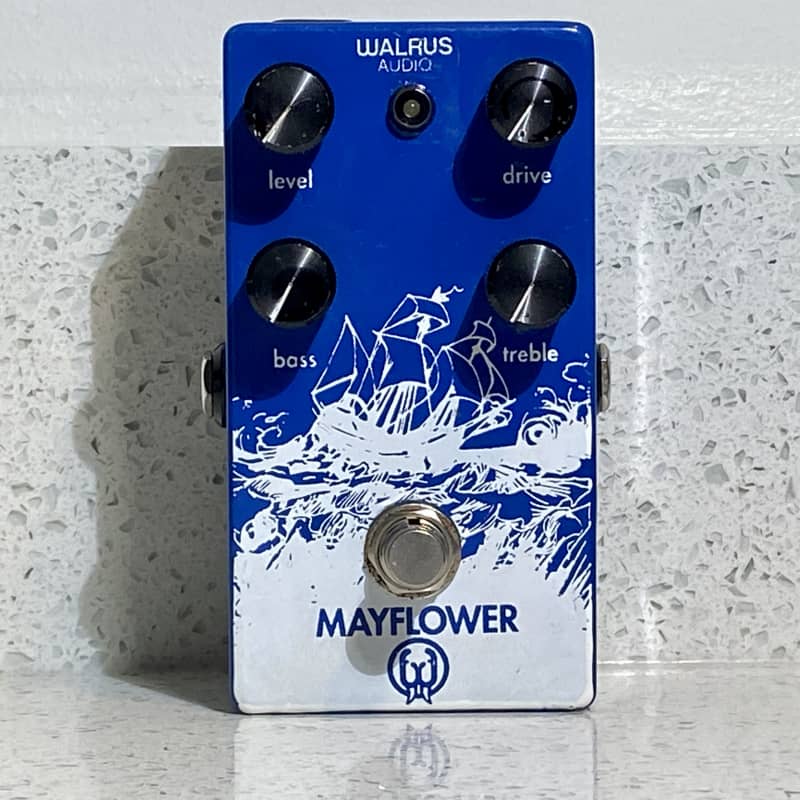 used ~2020 Walrus Audio Mayflower Navy / Seafoam - Effect Pedal