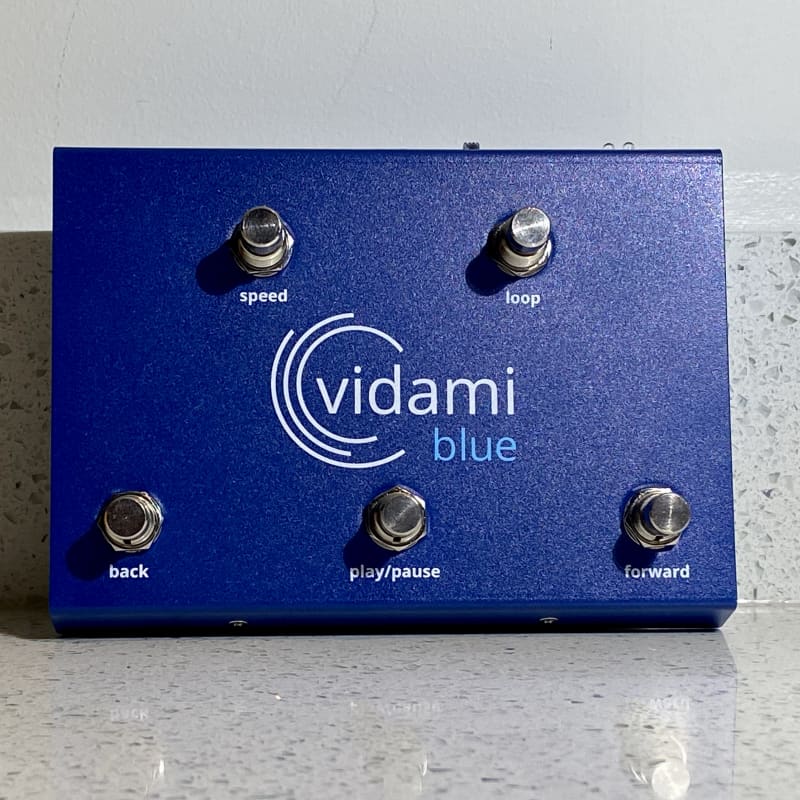 used ~2020 Vidami Vidami Blue Bluetooth YouTube Video Controller Blue - Effect Pedal