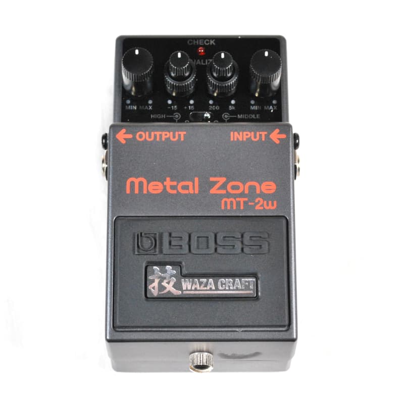 used 2018 – 2019 Boss MT-2W Metal Zone Black – Effect Pedal