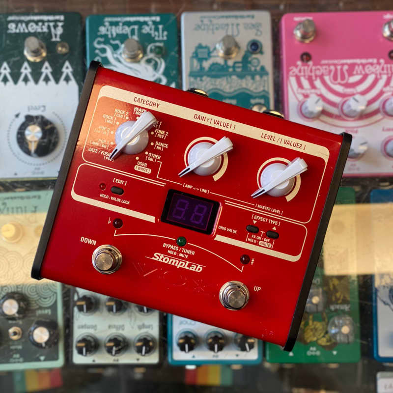 used Vox Stomplab 1B Red - Effect Pedal