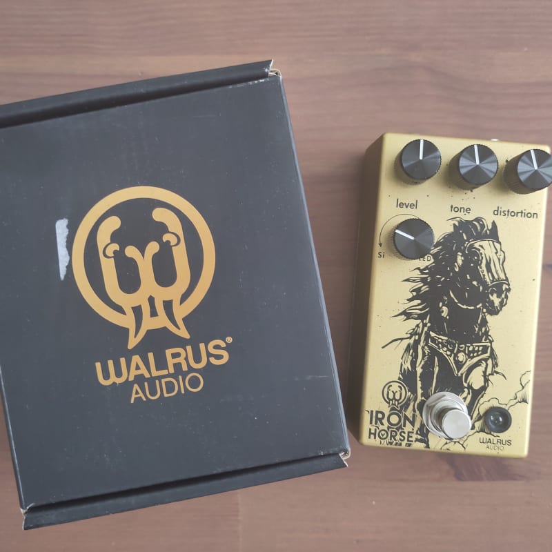 used 2021 - Present Walrus Audio Iron Horse V3 Yellow - Effect Pedal