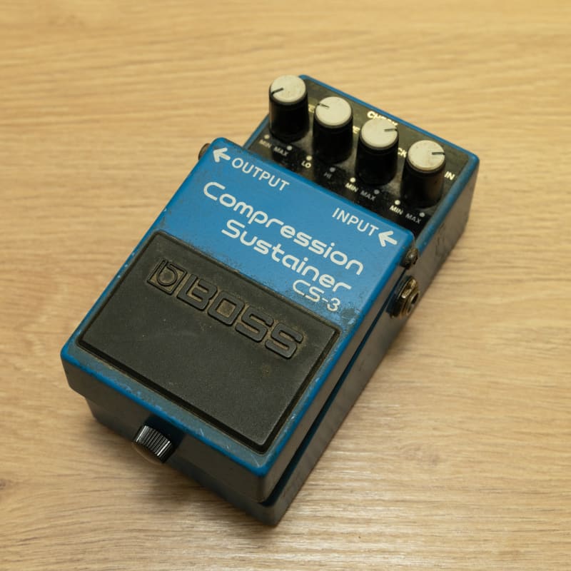 used 1992 - 1997 Boss CS-3 Compression Sustainer (Black Label) Blue - Effect Pedal