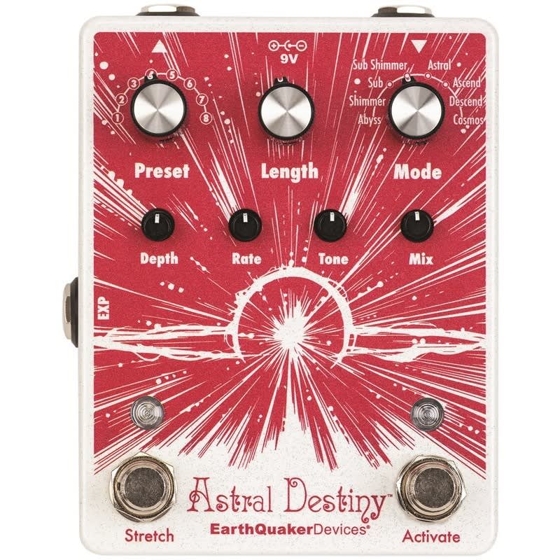 new EarthQuaker Devices EarthQuaker Astral Destiny Octave Reverb P... - Effect Pedal