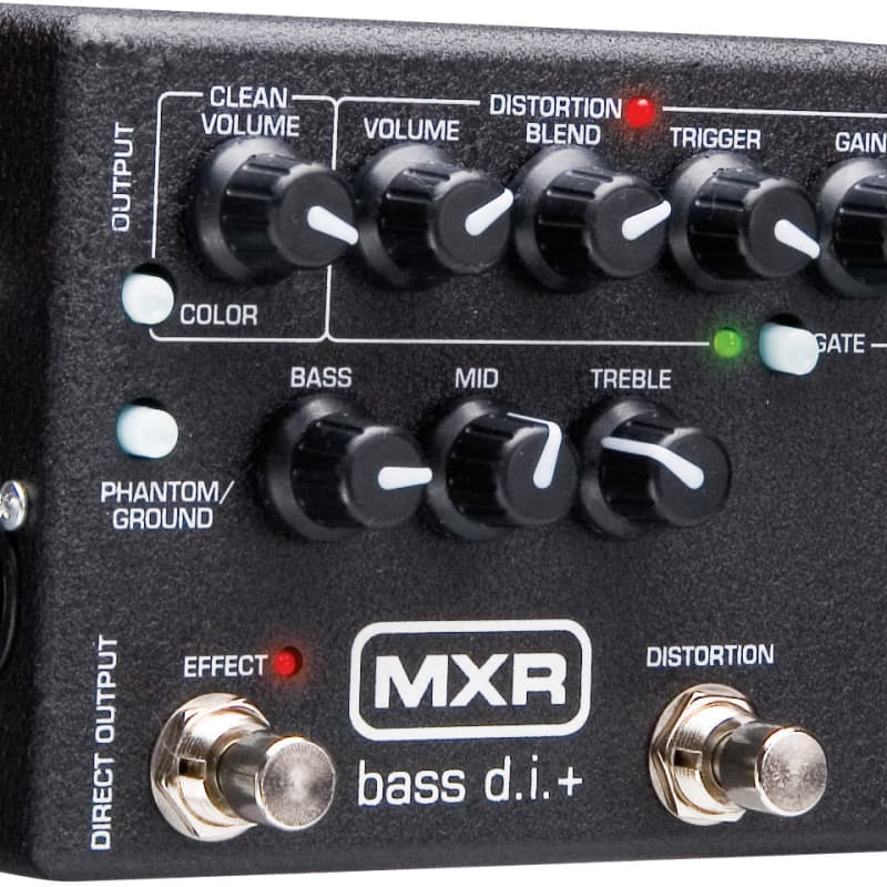 used 2010s MXR M80 Bass DI + Black - Effect Pedal