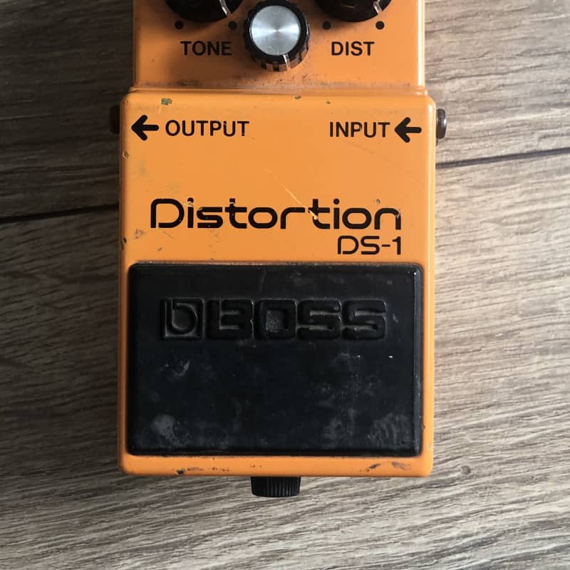 used 1988 - 1994 Boss DS-1 Distortion (Black Label) Orange - Effect Pedal