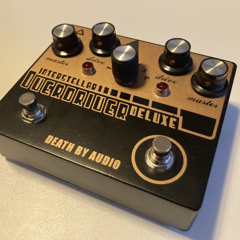 used 2010 - 2023 Death By Audio Interstellar Overdriver Deluxe Gold - Effect Pedal