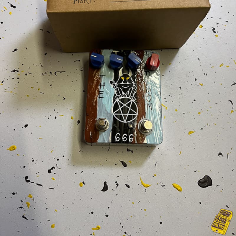 used 2014 Fuzzrocious Demon Hand Painted - Effect Pedal