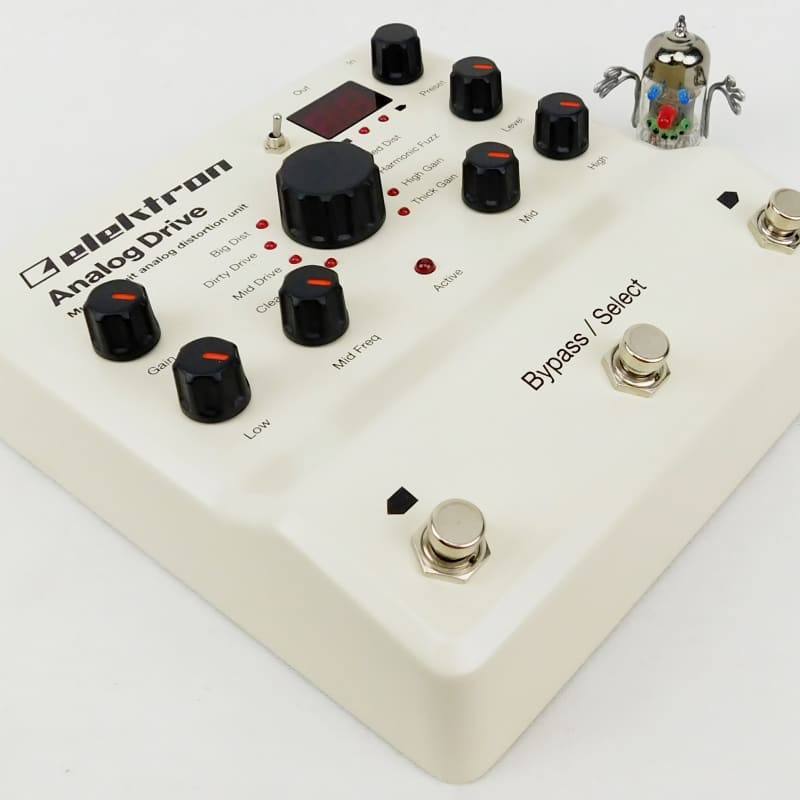 used 2010s Elektron Analog Drive White - Effect Pedal