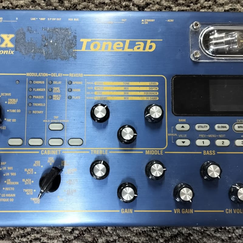 used 2023 Vox TONELABBLUE Black - Effect Pedal