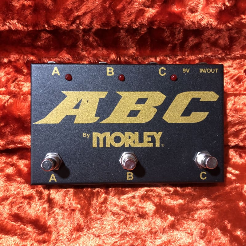 used 2020 Morley Gold Series ABC Selector Combiner Pedal Black - Effect Pedal