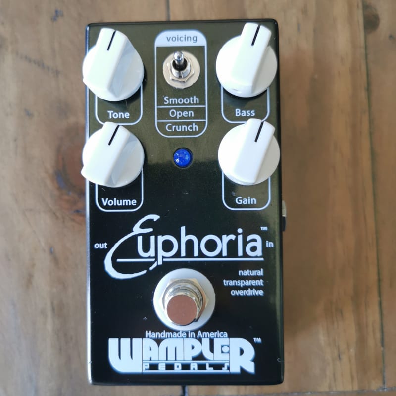 used 2010s Wampler Euphoria Green – Effect Pedal