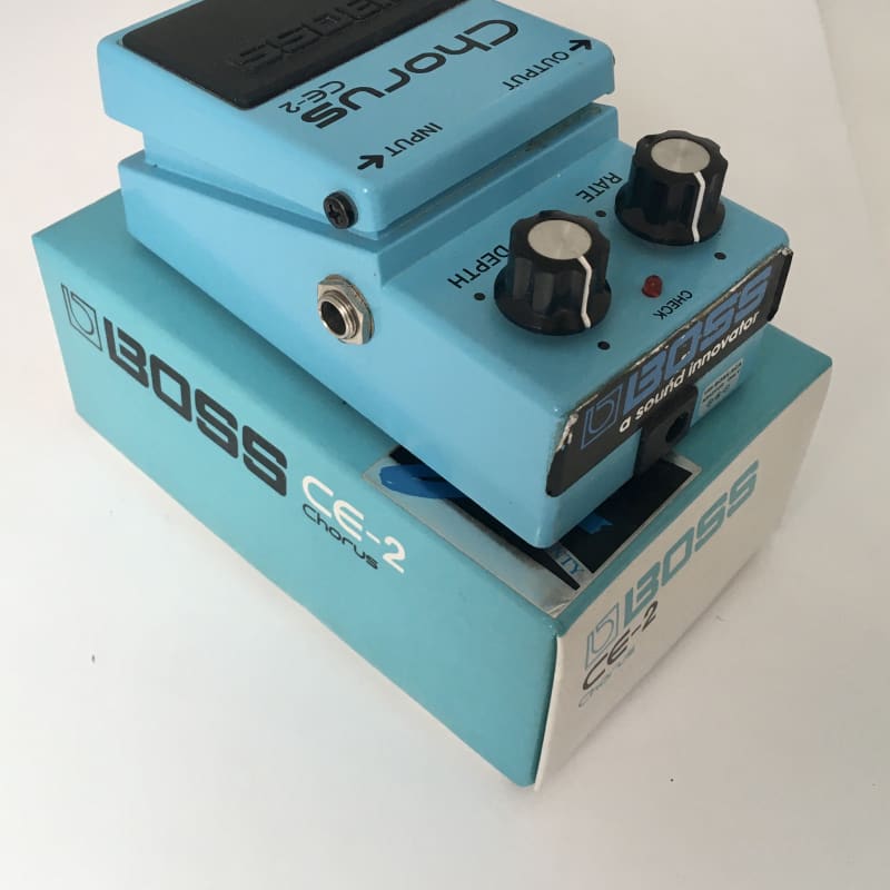 used 1989 Boss CE-2 Chorus (Green Label) Blue - Effect Pedal