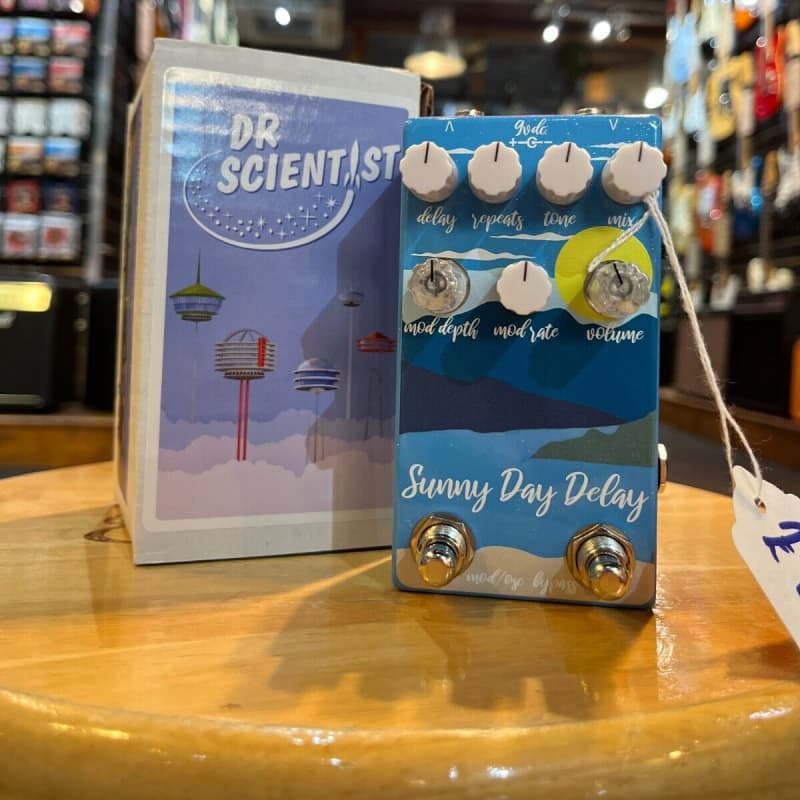 new Dr. Scientist Dr Scientist Sunny Day Guitar Effects Pedal Delay - Effect Pedal