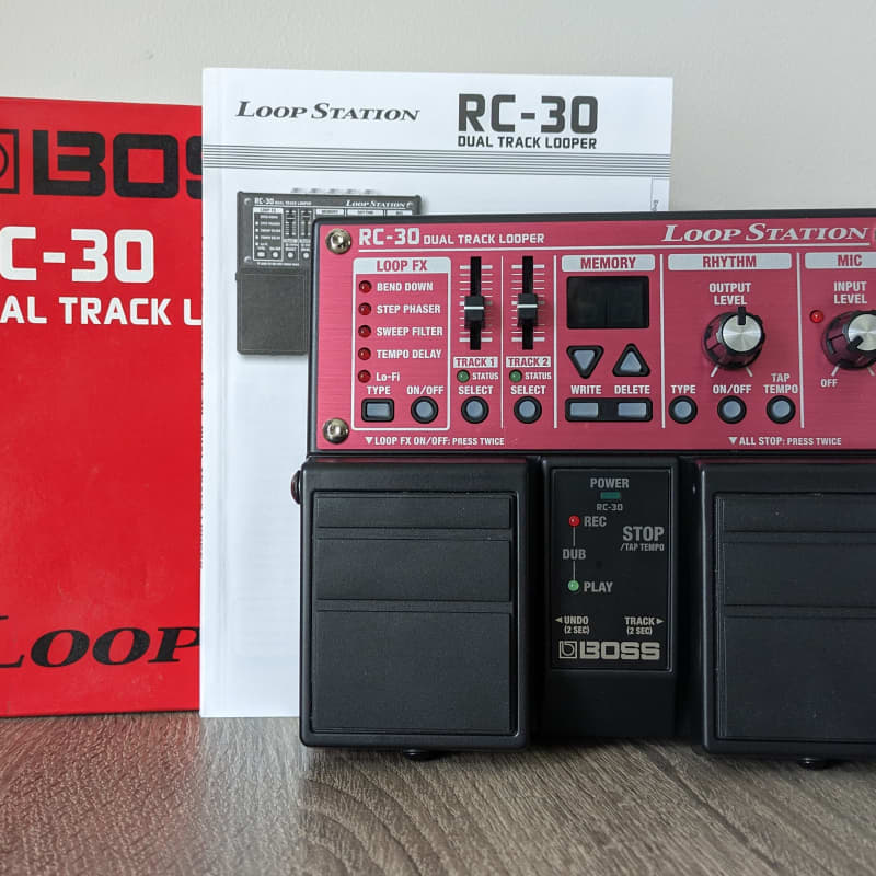 used 2011 - Present Boss RC-30 Loop Station Red - Effect Pedal