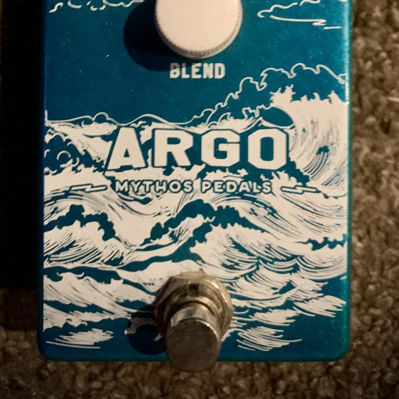 used 2019 Mythos Pedals Argo Octave Fuzz Teal - Effect Pedal