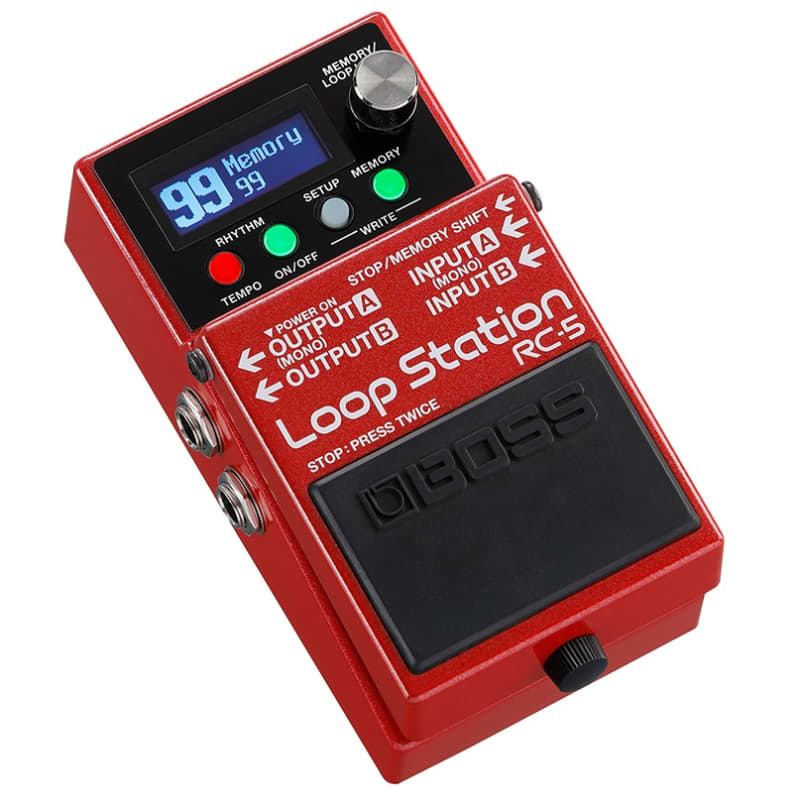 used Boss RC-5 Loop Station Red - Effect Pedal