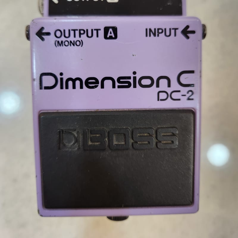 used 1985 - 1989 Boss DC-2 Dimension C (Blue Label) Purple - Effect Pedal