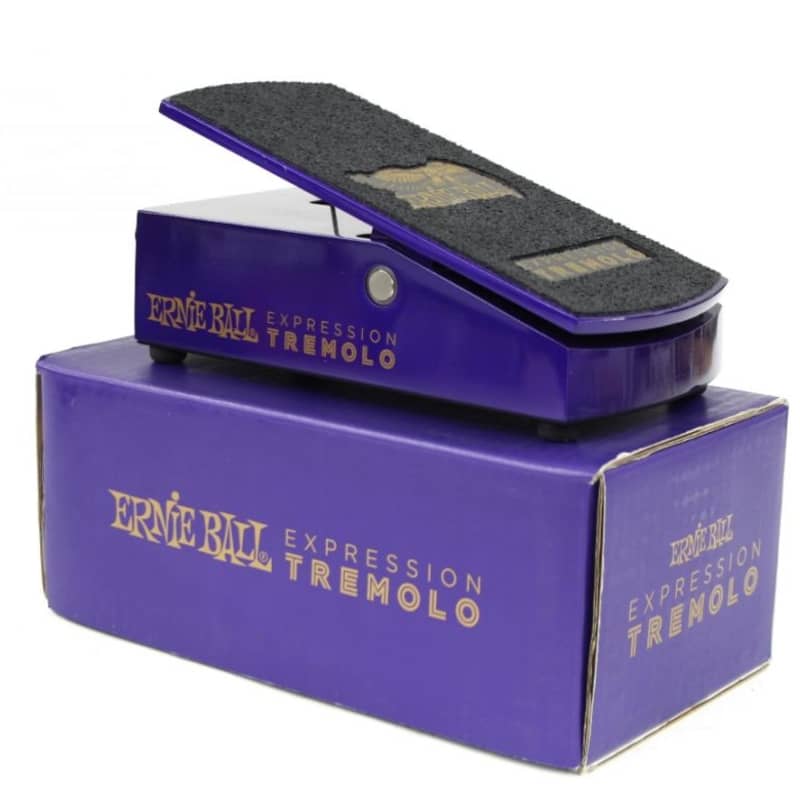 used 2010s Ernie Ball P06188 Expression Series Tremolo Pedal Purple - Effect Pedal