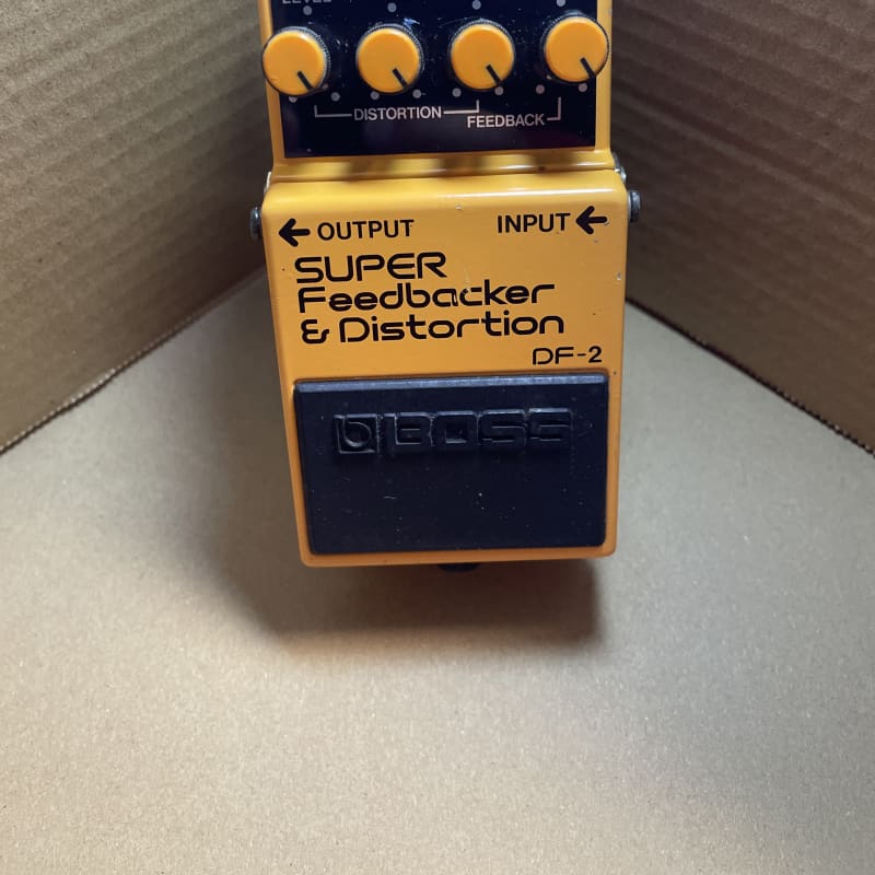 used 1985 - 1989 Boss DF-2 Super Feedbacker and Distortion Orange - Effect Pedal