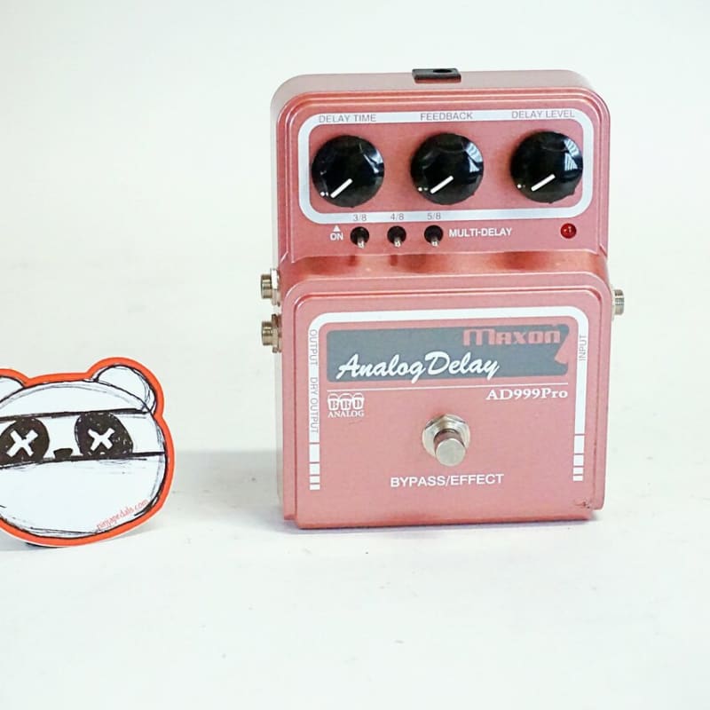 used 2010s Maxon AD999Pro Analog Delay Pink - Effect Pedal