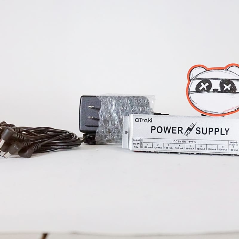 used 2010s OTraki Power Supply Silver - Effect Pedal