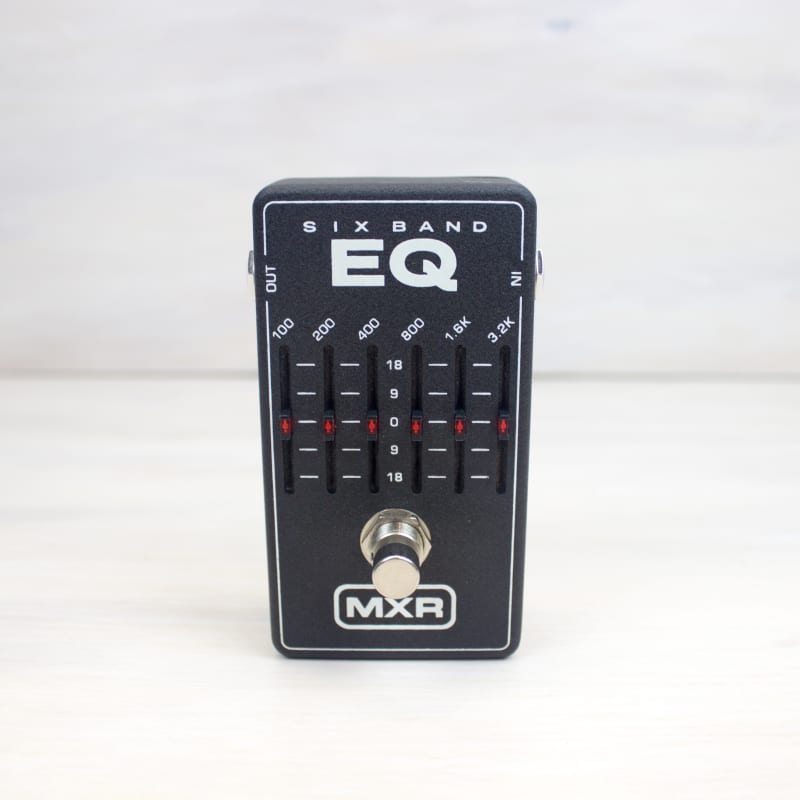 used 2000s MXR M109 Six Band EQ Black - Effect Pedal