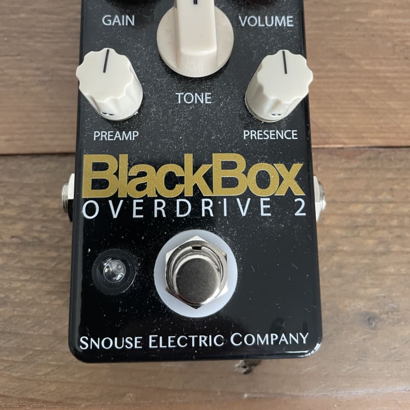 used 2010s Snouse BlackBox Overdrive 2 Black - Effect Pedal